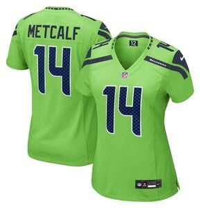 Nike Women's Lime Green Football Jersey